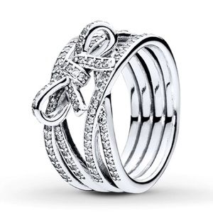PANDORA Ring Delicate Sentiment Sterling Silver